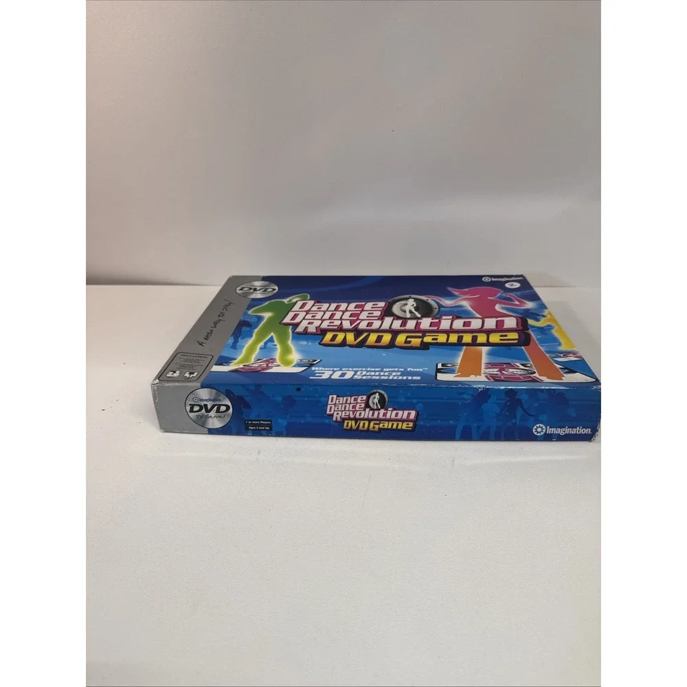 Dance Dance Revolution DVD Game 2006 30 Dance Sessions DDR Complete Ages 5 & Up